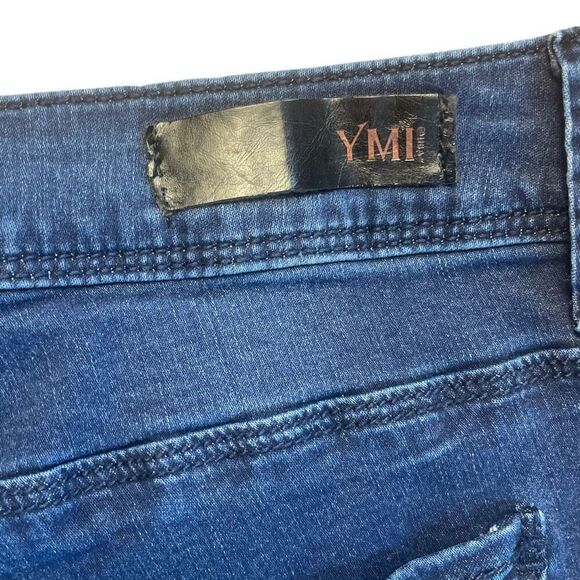 YMI Destroyed Skinny Jeans Sz 9 - Picture 9 of 12